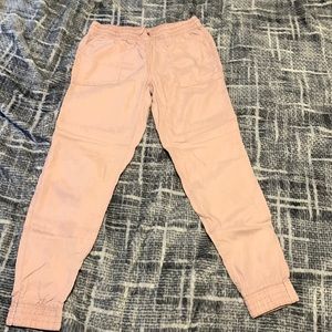 Flowy blush pink pants